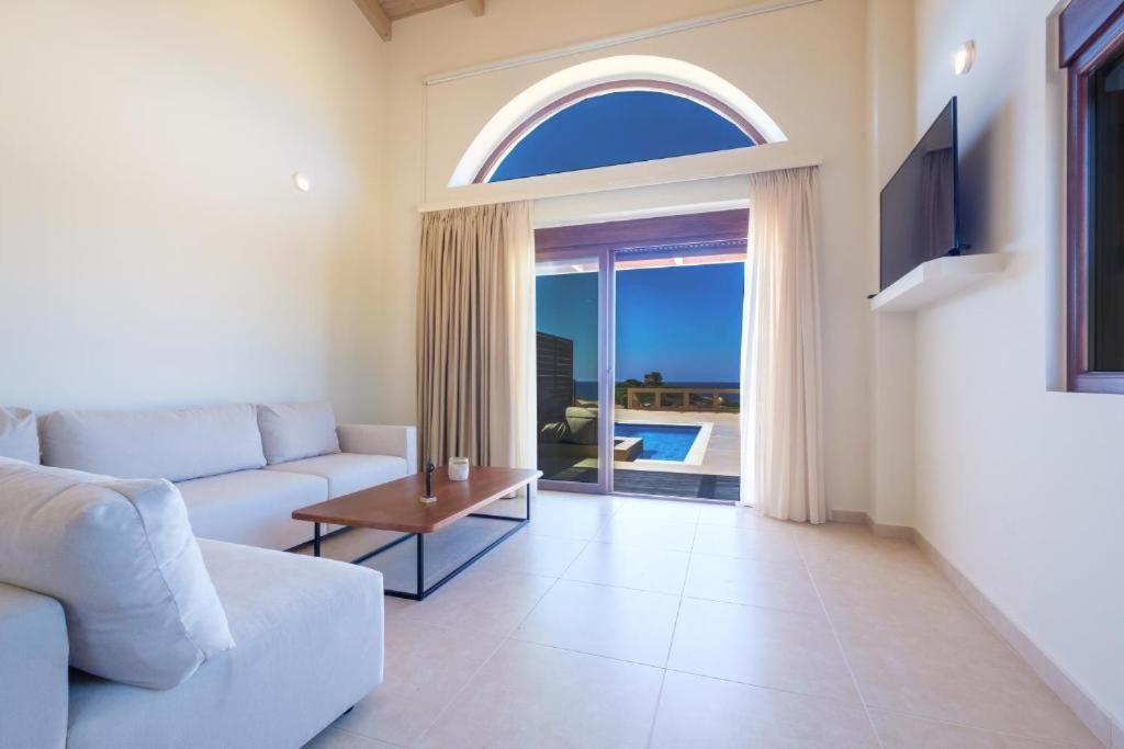 La Perla Di Barla Seafront Apartment Kanalos Luaran gambar